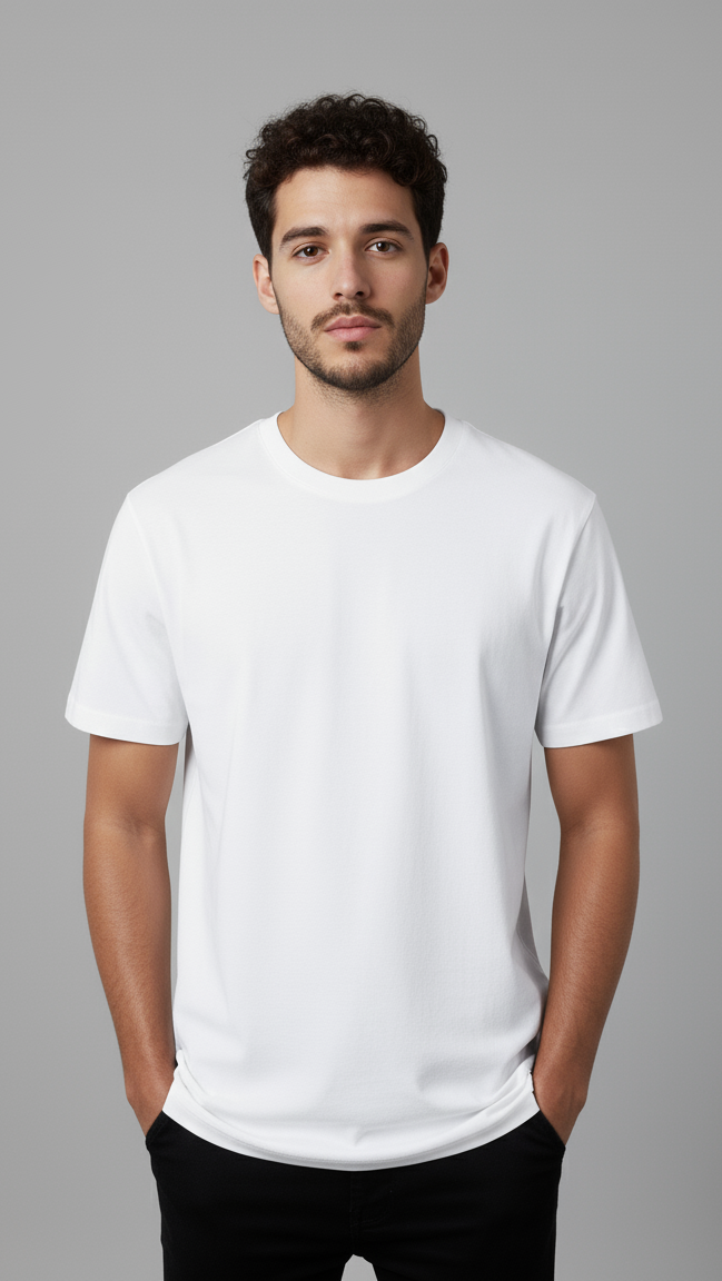Unisex Oversize Bisiklet Yaka Tişört - ‘Ford Mustang’ Tasarım