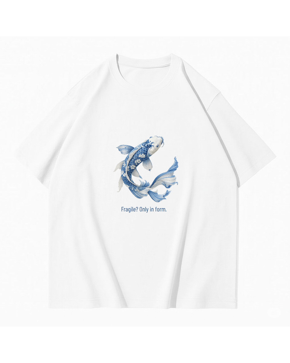 Unisex Balık T-Shirt