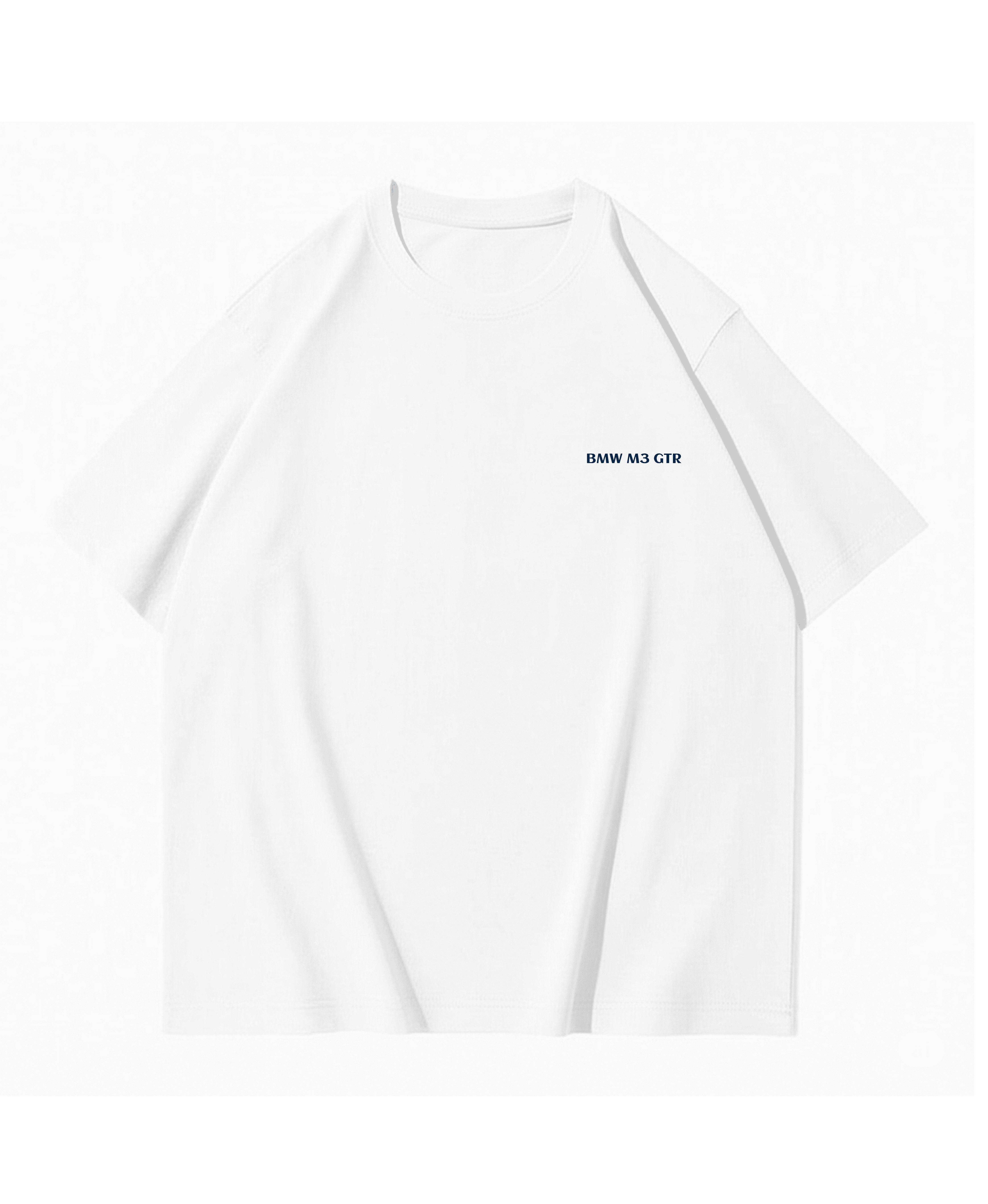 BMW M3 GTR Beyaz Tişört Ön