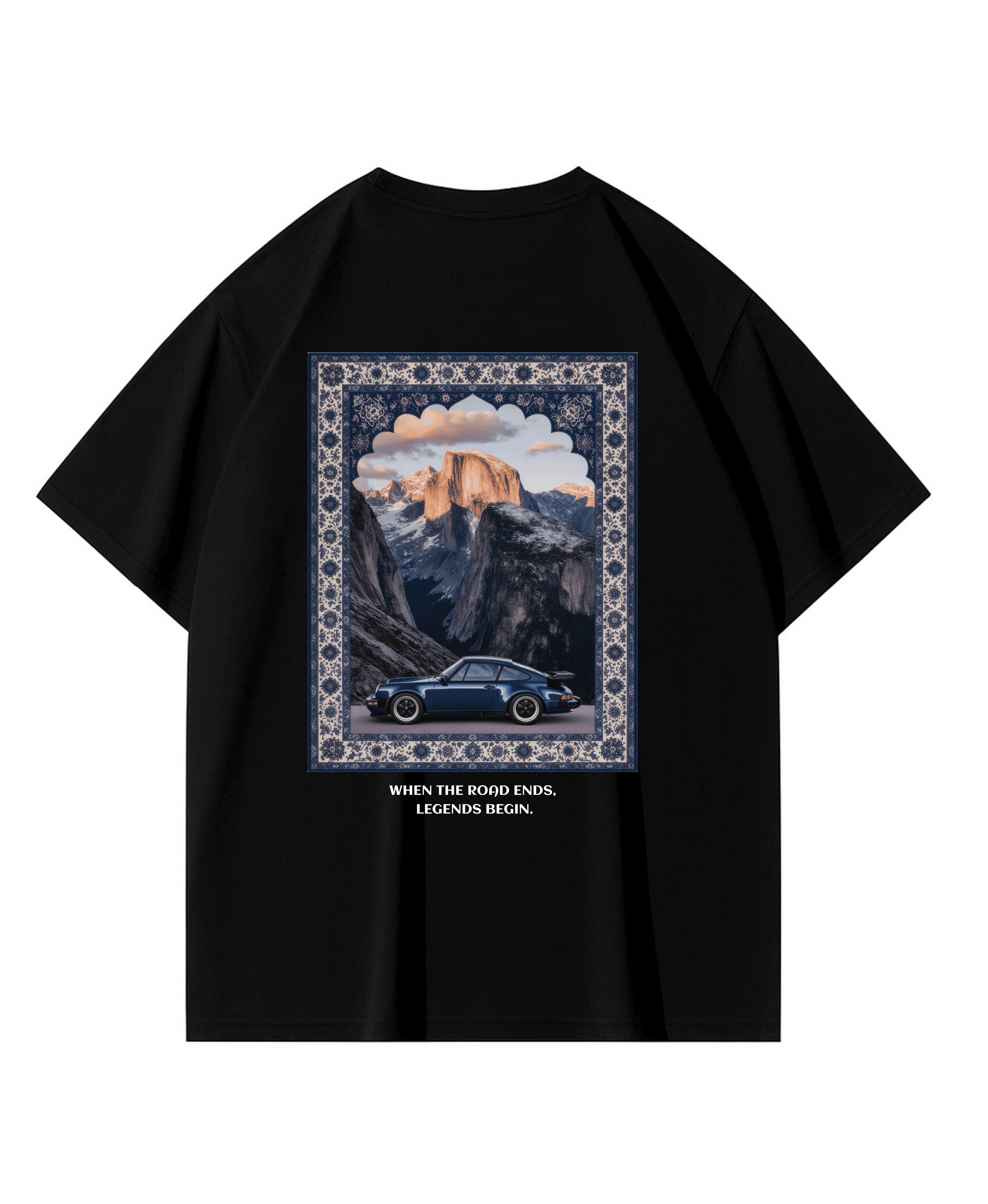 Porsche 911 Siyah Tişört