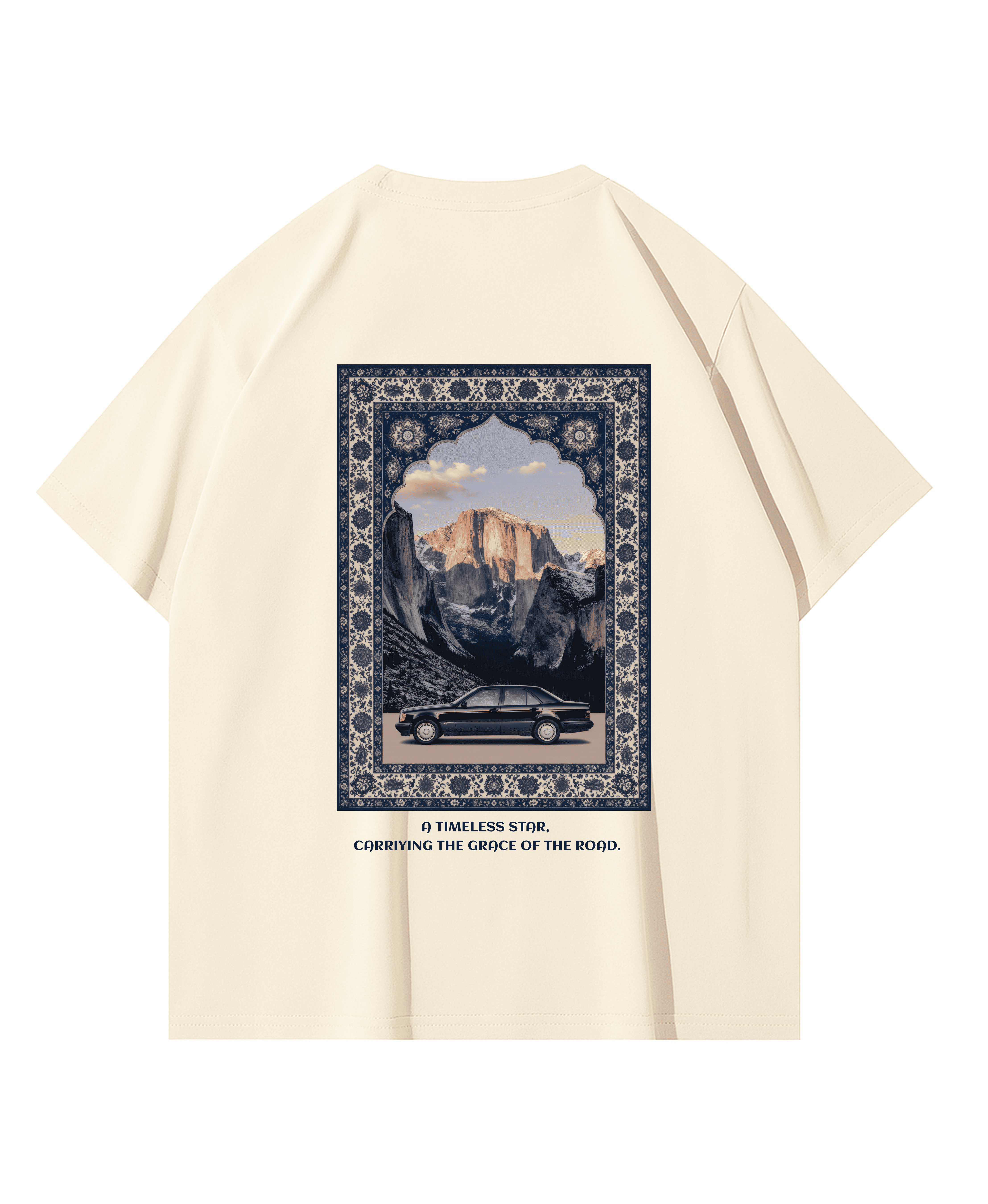 Mercedes Legendary Bej Tişört